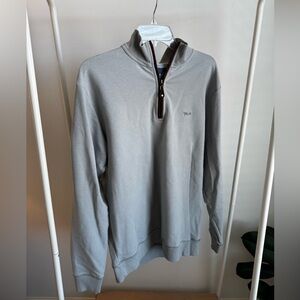 Men’s Quarter Zip Coastal Cotton Pullover
